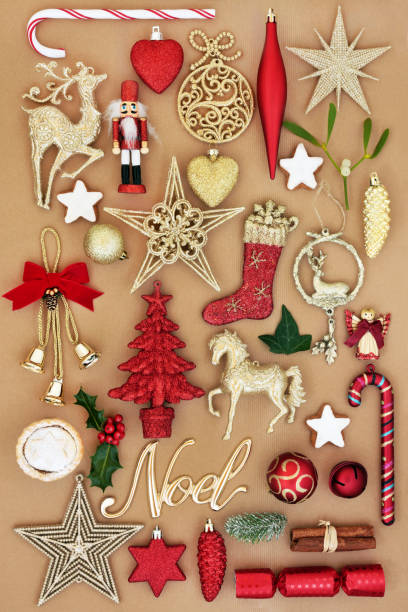 istock Christmas Noel Sign and Decorations 1017826772