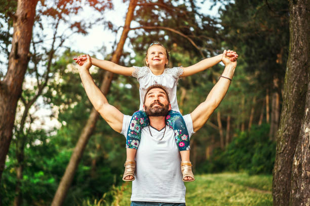 istock Father with daughter outdoor 1017830954