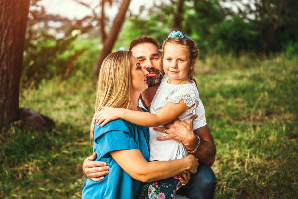 istock Happy lovely family have fun 1017833324