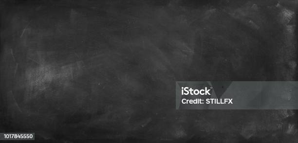 Blackboard Or Chalkboard Stock Photo - Download Image Now - Chalkboard - Visual Aid, Textured, Backgrounds