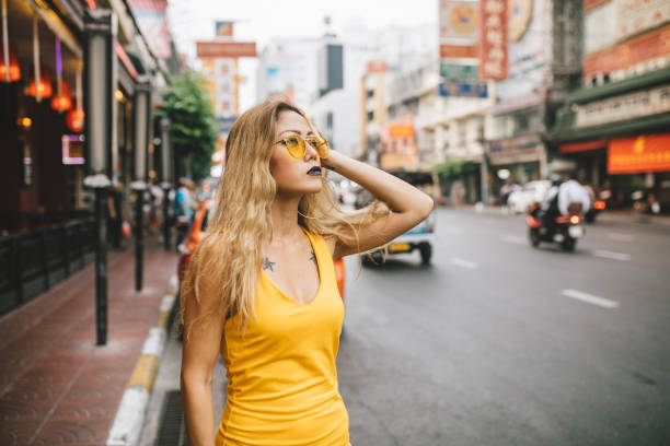 istock Candid street portrait 1017845594
