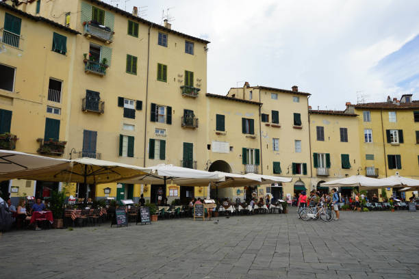 istock Amphitheater Square, Lucca, Tuscany - Italy 1017850232