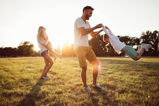 istock Family in the nature 1017855194