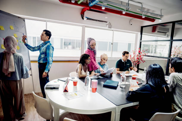 istock Business meeting in a start-up 1017858054