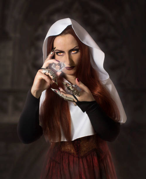 istock Girl with crystal 1017858416