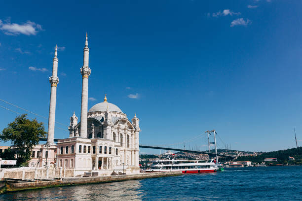 istock Ortakoy Mosque in Ortakoy, Istanbul 1017877174