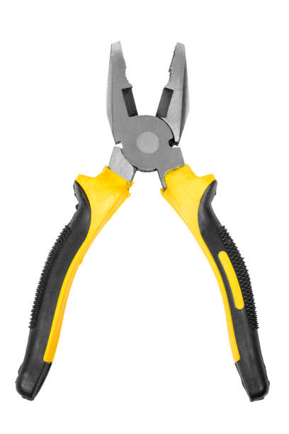 Pliers on white background Pliers isolated on white background with clipping path pliers stock pictures, royalty-free photos & images