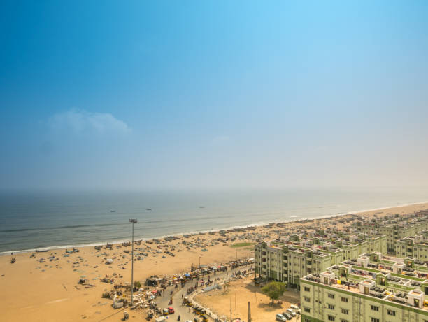 istock The beautiful marina beach from the light house. 1017900836