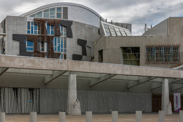 istock Facade Scottisch Parliament, Edinburgh, Scotland, UK. 1017924562