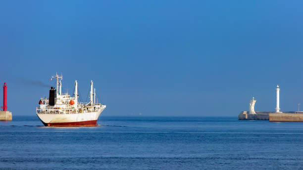 istock white ship goes on a sea voyage 1017932306