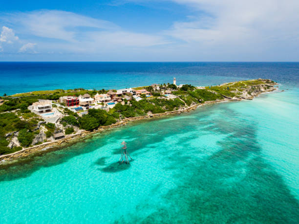 istock Women's Island aerial view 1017973928