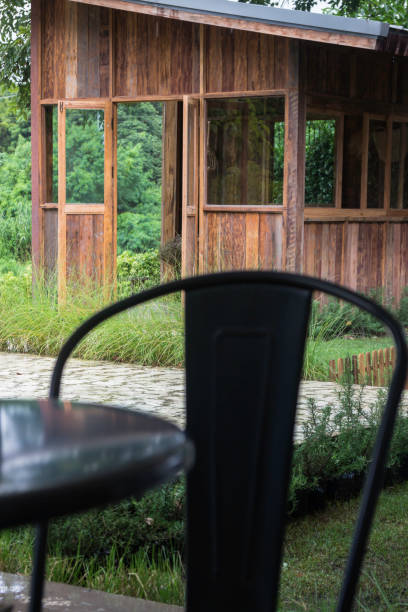istock Eco friendly suburban street cottage 1017976208