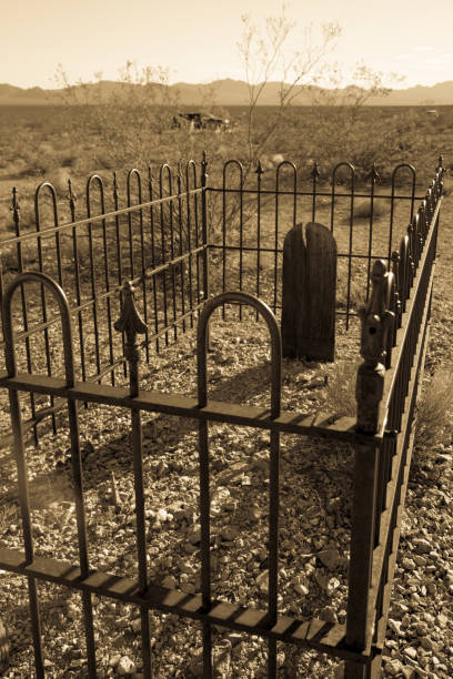istock Abandoned Grave from the Old West 1017984512