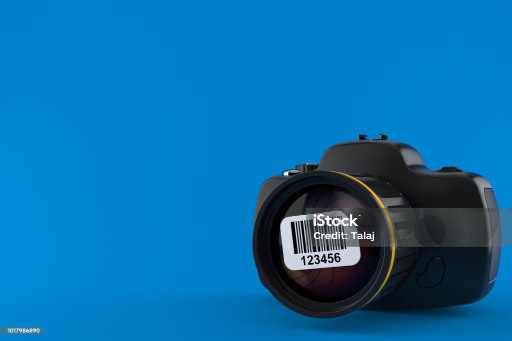 Barcode Camera View Camera With Barcode Stock Photo - Download Image Now - Bar Code, Black ...