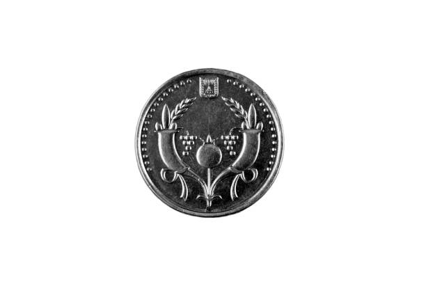 istock Israeli Two Shekel Coin Isolated On white 1018006668