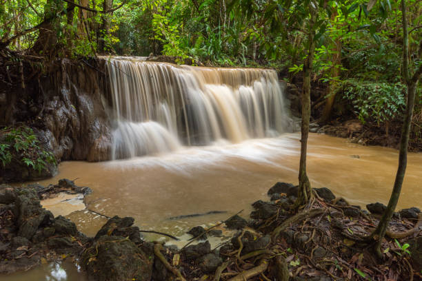 istock Huai Mae Kamin, beautiful waterfall 1018019284