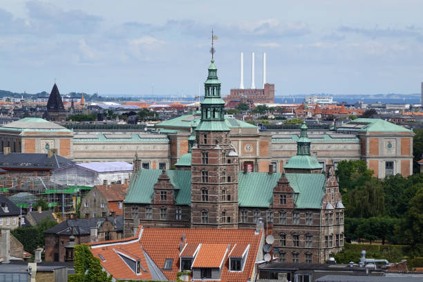 istock Aerial view of Copenhagen, Denmark 1018027448