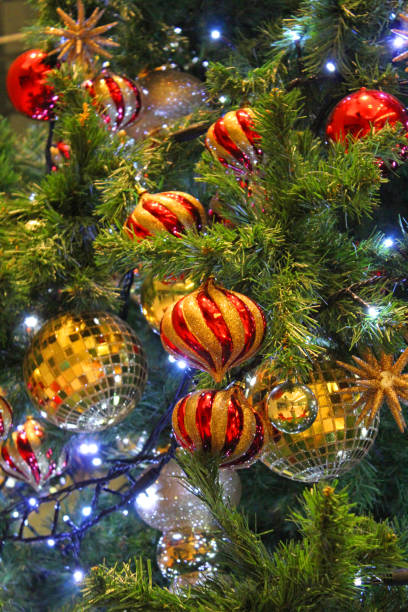 istock Close-up of Christmas tree. 1018047512