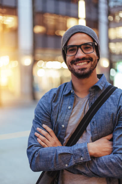 istock Young man street portrait 1018047684