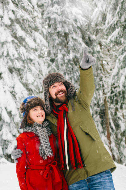 istock Family having fun outdoors at winter 1018047992