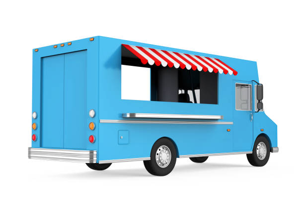Food Truck Isolated