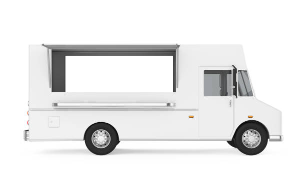 istock Food Truck Isolated 1018059320