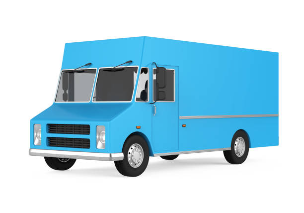 istock Food Truck Isolated 1018059546
