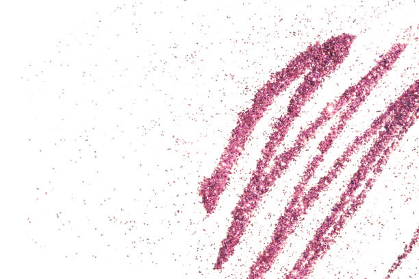 istock Textured background with purple glitter sparkle on white 1018062410