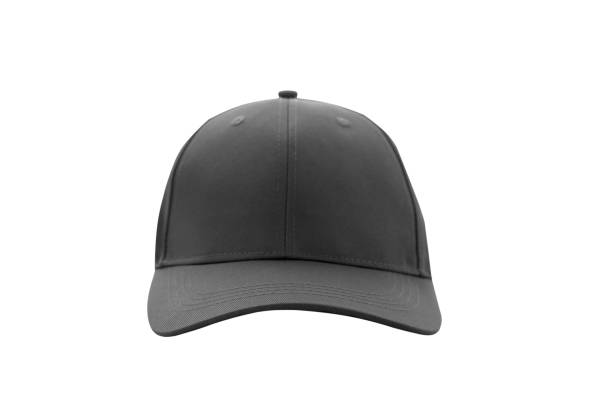 istock Baseball cap black templates, front views isolated on white background 1018066958