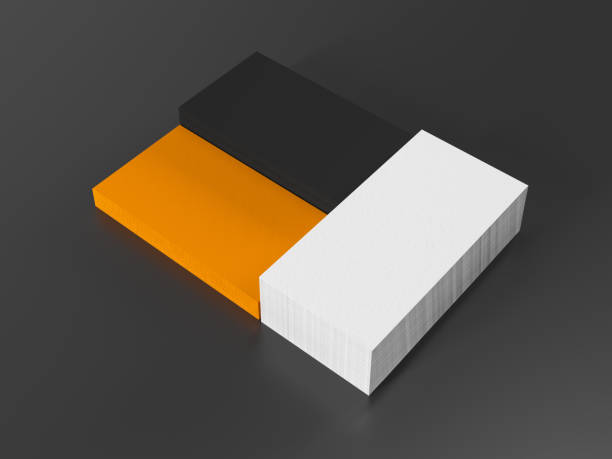 istock Colour Business Cards Template 1018082456