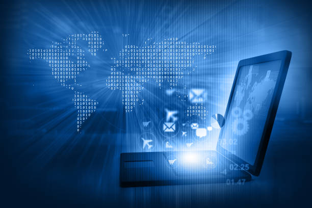 istock Internet technology concept  of global  business 1018092618