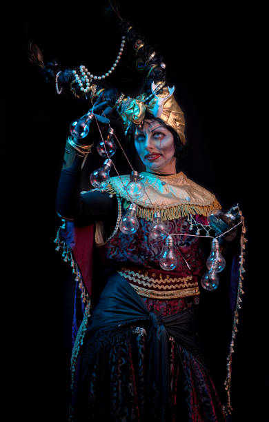 istock Gypsy Female Zombie Witch 1018095724