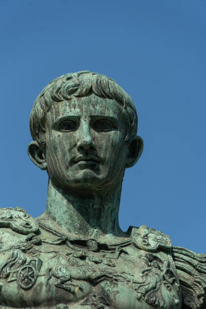 istock Bronze statue of the Roman Emperor Augustus Caesar 1018095902
