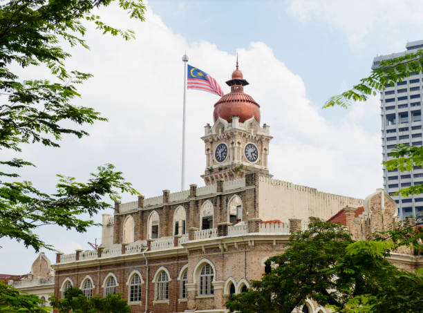 istock Historic Sultan Abdul Samad building in downtown Kuala Lumpur 1018106688