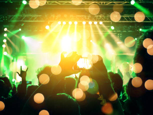 istock Positive vibes inside a crowded concert hall 1018114596
