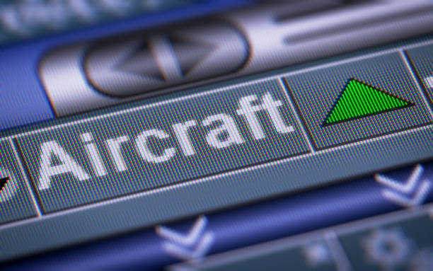istock The Index of Aircraft on The Screen. 1018121708