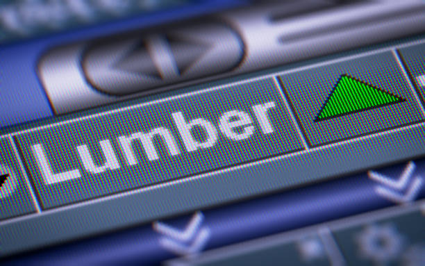 istock The Index of Lumber on The Screen. 1018127010