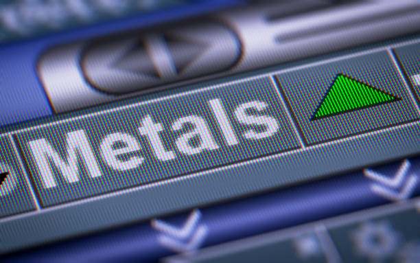istock The Index of Metals on The Screen. 1018127452