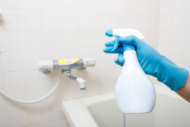 istock Japanese woman cleaning a bath 1018127790