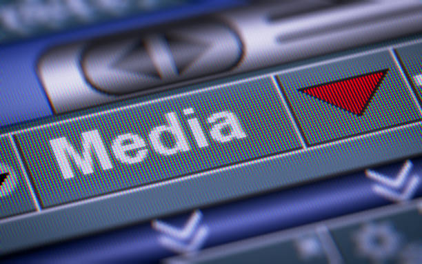 istock The Index of Media on The Screen. 1018127792