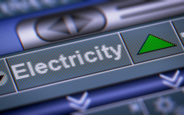 istock The Index of Electricity on The Screen. 1018127856