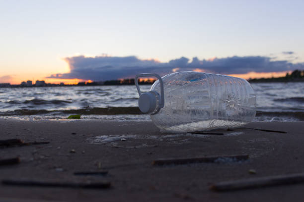 istock Plastic water bottles pollute ocean 1018138760