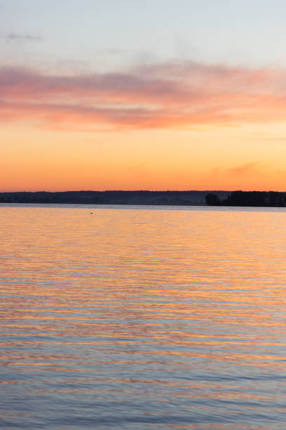 istock beautiful sunset over sea 1018138928