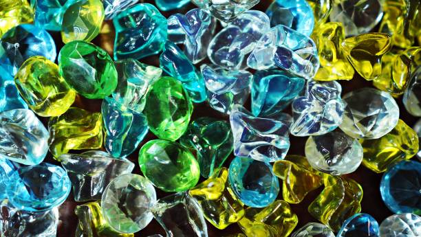 istock Crystal jewelry beads. 1018143084