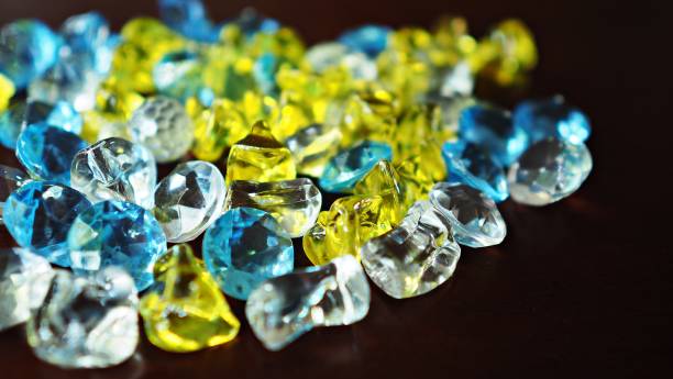 istock Crystal jewelry beads. 1018143138