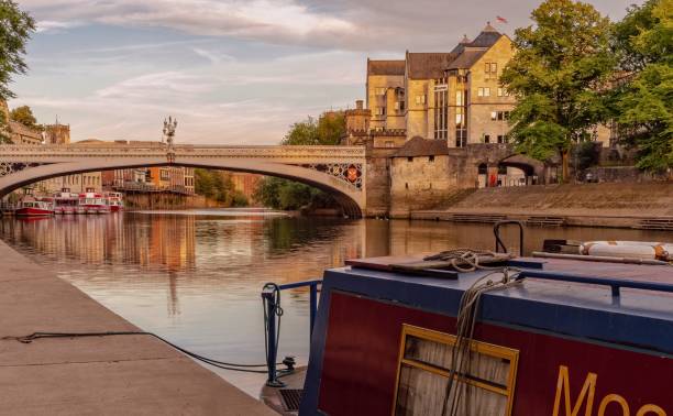 istock The River Ouse and Lendal Bridge. 1018152510