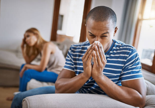 istock Call the doctor, someone has man flu 1018162172