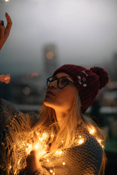 istock Decorating terrace for winter holidays 1018164376