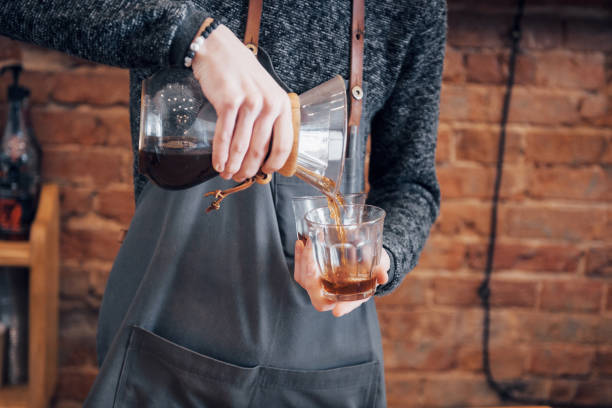 istock Barista Prepare Coffee Working Order Concept 1018193514