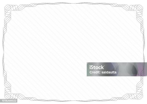 Security Border Frame Gray Frame Border With Security Protective Grid Stock Illustration ...